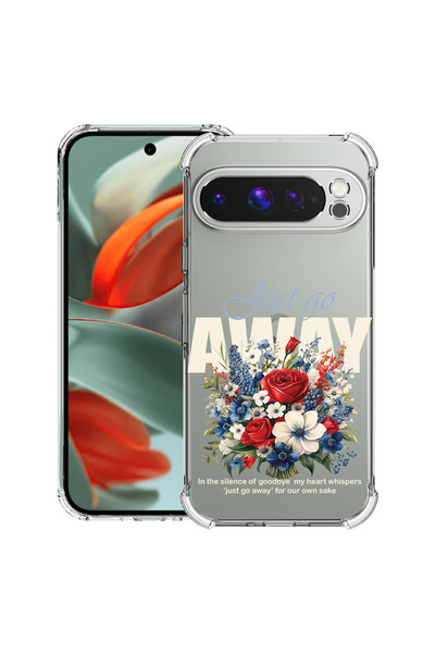 bestcase Husă antișoc pentru Google Pixel 10 Pro XL cu design Just Go Away, 2...