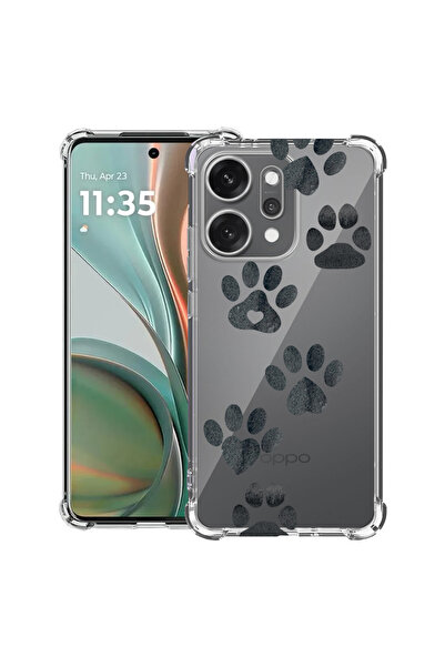 bestcase Carcasă antișoc pentru OPPO Reno 14 5G cu design labă de câine, 2052...