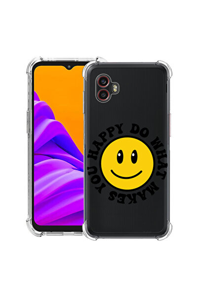 bestcase Carcasă antișoc pentru Samsung Galaxy Xcover 7 Pro cu design Happy Smiley, 2052051 AS 1813