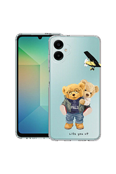 bestcase Husă antișoc pentru Samsung Galaxy A07 4G cu design Teddy Bear Lift ...