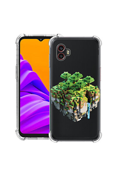 bestcase Husă antișoc pentru Samsung Galaxy Xcover 7 Pro cu design Minecraft,...