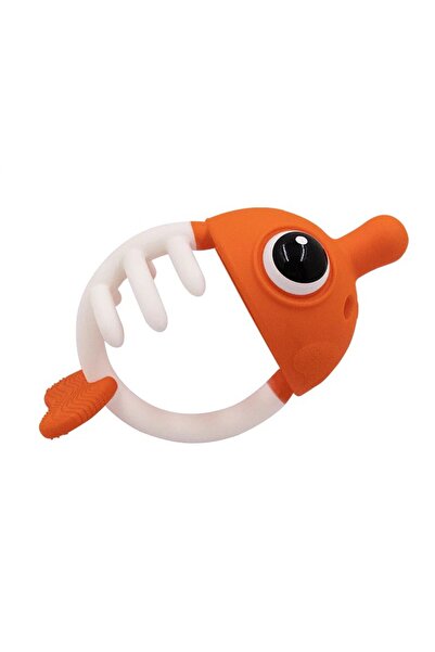 JollyMag Inel Gingival Din Silicon, Mombella, Clownfish Orange