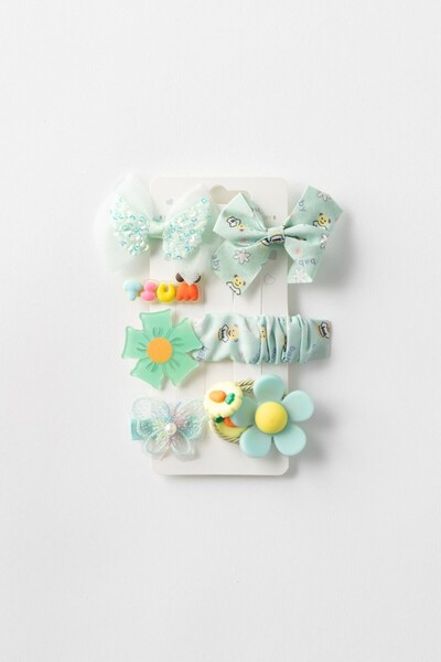 Banamio Green Shades 7-Piece Buckle Set