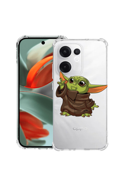 bestcase Αντικραδασμική θήκη πλάτης για OPPO Reno 14 F / FS με σχέδιο Baby Yo...