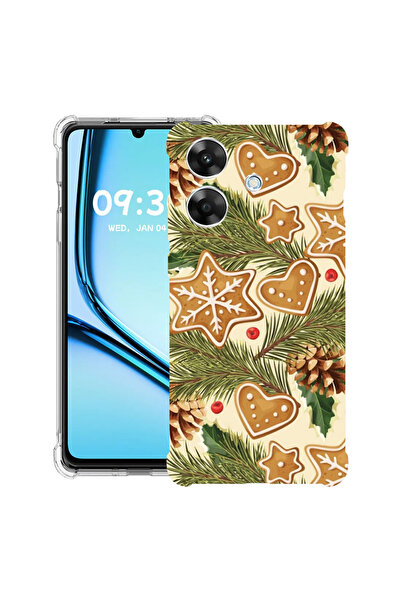 bestcase Husă antișoc pentru Realme Note 60 / Note 60X cu design Xmas Pattner...
