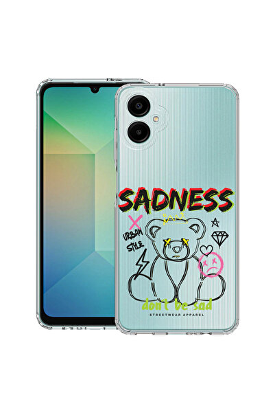 bestcase Husă antișoc pentru Samsung Galaxy A07 4G cu design Teddy Bear Sadne...