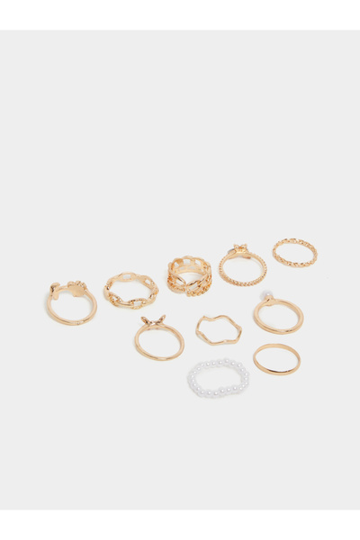 Styli Set of 10 - Assorted Embellished Ring