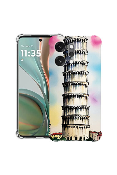 bestcase Αντικραδασμική θήκη πίσω για OPPO Reno 14 5G με σχέδιο Ιταλίας, 2052...