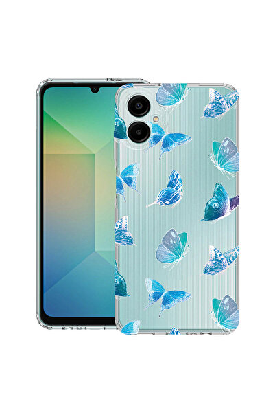 bestcase Husă antișoc pentru Samsung Galaxy A07 4G cu model fluture, 2052053 ...