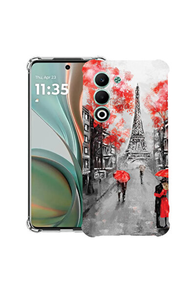 bestcase Carcasă antișoc pentru Xiaomi Redmi 15 (171 mm), antișoc 1.5 mm, Turnul Eiffel din Paris, 2078498 AS 1378