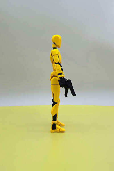 OVERMAX Robot 13 Dummy Sarı Siyah Eklemleri Hareketli Figür Oyuncak - Dummy 13