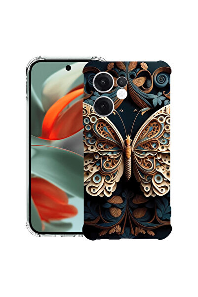 bestcase Husa antișoc pentru Oppo Reno15, model Beauty Butterfly