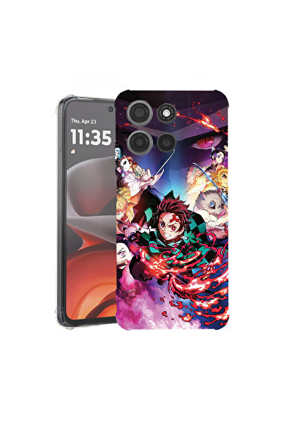 bestcase Carcasă antișoc pentru Motorola Edge 60 Pro cu design Demon Slayer, ...