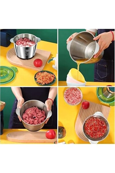 Denx Stainless Steel Meat Grinder DX3209, 5L Capacity