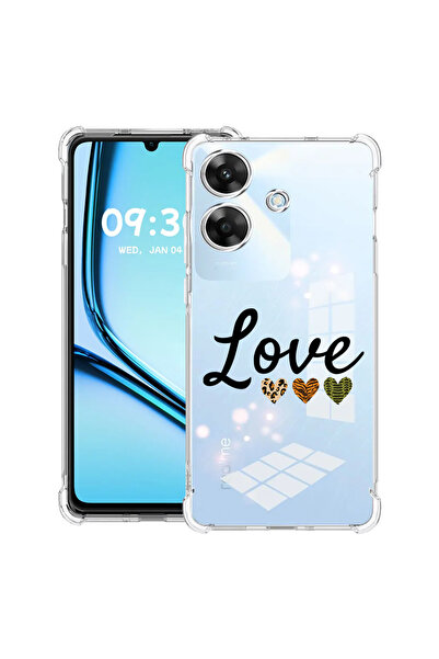 bestcase Αντικραδασμική πίσω θήκη για Realme Note 60 / Note 60X με Design Lov...