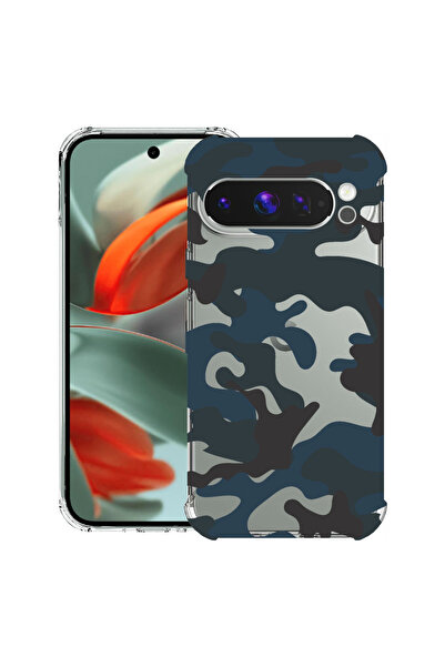 bestcase Husă antișoc pentru Google Pixel 10 Pro XL cu design camuflaj, 2052063 AS 789