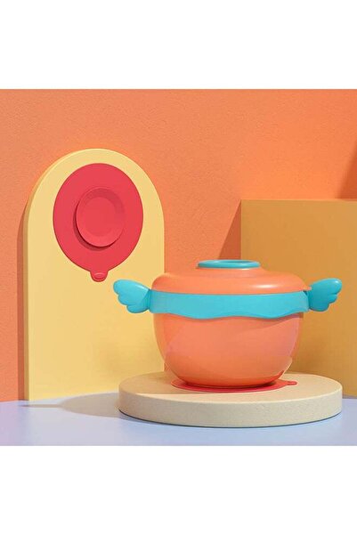 kiddoz وعاء تسخين الماء لطعام الأطفال مصنوع من السيليكون والفولاذ المقاوم للص...