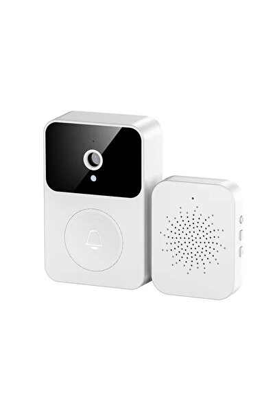 Promagg Sonerie cu Camera Wifi si Interfon, Impermeabila, Fara Fir, Vedere Nocturna in Infrarosu,