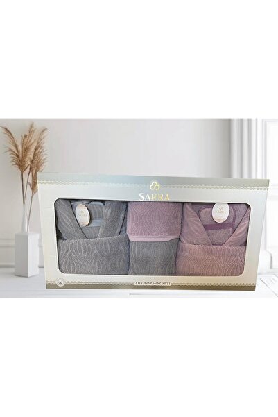 sarra Midye Aile Bornoz Seti