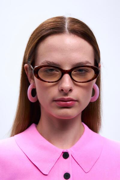 Bilge Karga Ahenk New Leopard Blue Light Protective Glasses