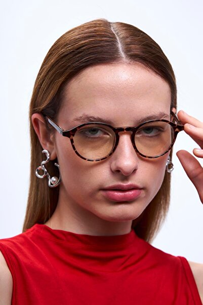 Bilge Karga Pearl Leopard Blue Light Protective Glasses