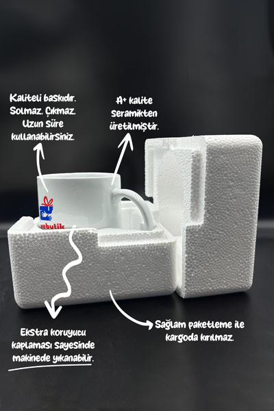 gavebutik Work Work Printed Mug Cup Machine Washable