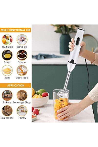 Denx Dx2023 Hand Blender - 400W Stainless Steel Blade
