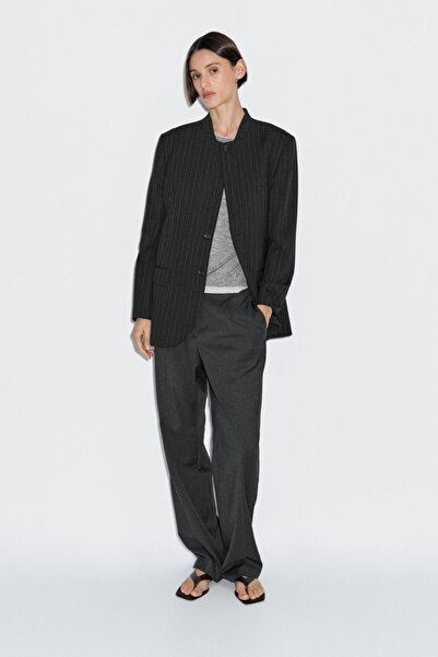 Massimo Dutti Elastik belli pensli pantolon