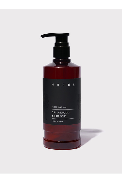NEFEL INTERCHEM SAPUN DE FATA SI MAINI CEDARWOOD & HIBISCUS 480 ML