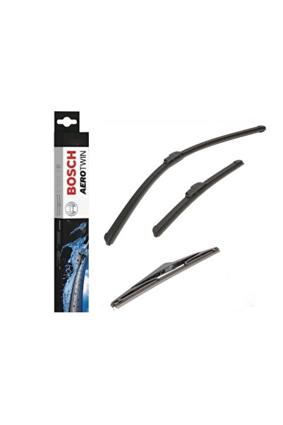 Bosch Windscreen wiper set + rear window for SUZUKI S-CROSS, SX4 (JY, EY, GY), AeroTwin