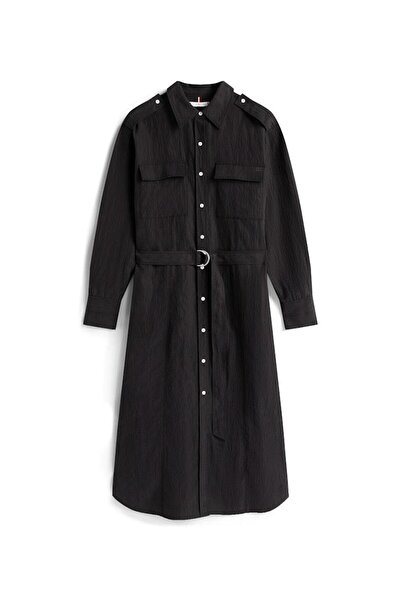 Tommy Hilfiger FLUID UTILITY MIDI DRESS