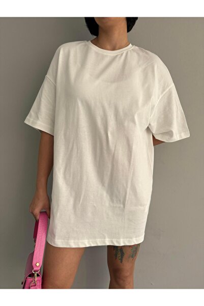 lizge giyim Cotton Oversized Tshirt