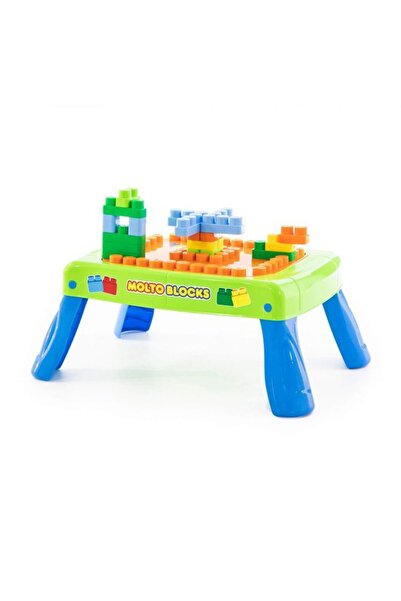 LikeSmart Multifunctional Table "ISP MoltoBlocks", 20 Pieces, Folding Possibility, Storage Place Under