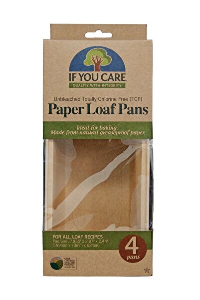 JollyMag Forme de copt pentru chec, din hartie nealbita, fara clor, 4 buc., I...