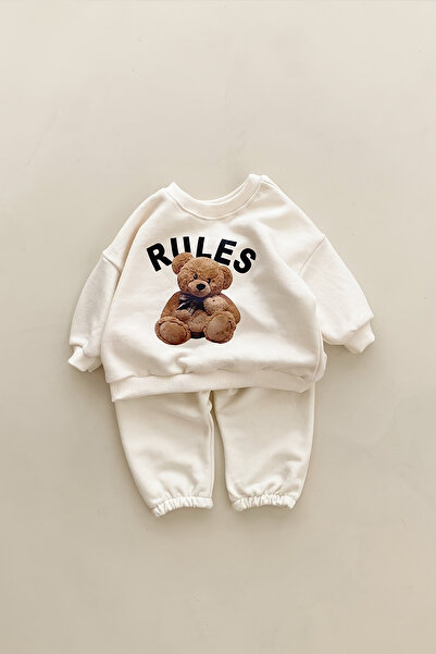 ADABEBEK Premium Teddy Bear Printed Baby Set 24341