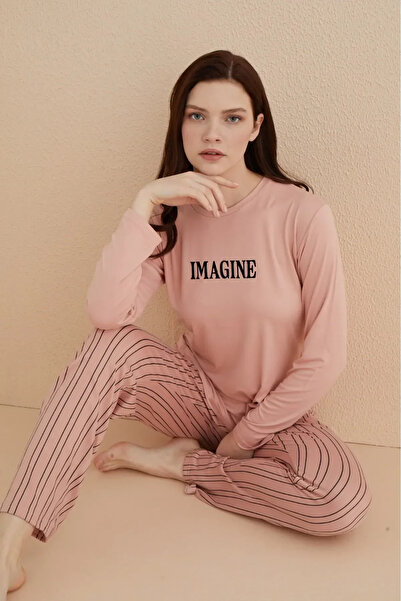 Vuntal BUTİK Milan Checkered Pajama Set 50701-25