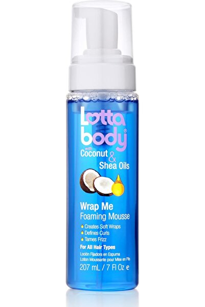 Lottabody Coconut Oil & Shea Wrap Me Foaming Curl Mousse, 207 ml