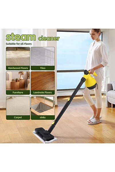 Denx 14-in-1 Handheld Steam Cleaner, 1200W High Pressure Cleaning Machine, 350Ml Water Tank, DX2911