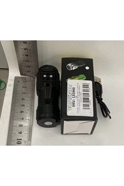 Flippy Mini LED Flashlight with 3 LED Cores, USB Rechargeable, Magnetic Base, Hook Support