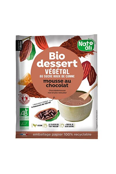 JollyMag Desert mousse de ciocolata, bio, 70g, Nat-ali