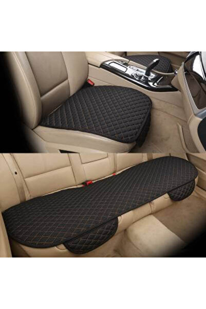 DiversMag Huse de protecție pentru scaune auto, set 3 piese, negre