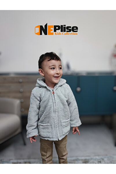 oneplise sineklik sistemleri Молодіжна дитяча куртка Polar Welsoft з кишенями та капюшоном