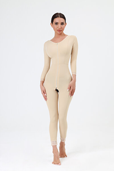 LİPOTEKS Post Operative Full Body Liposuction Corset with Sleeves