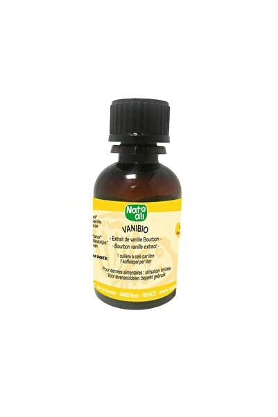 JollyMag Organic Bourbon Vanilla Extract, 30ml, Nat-ali
