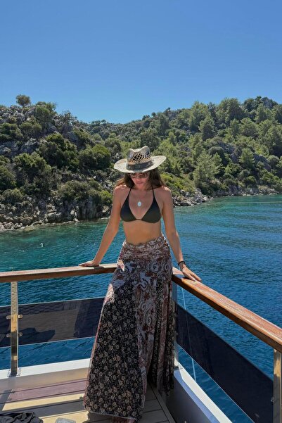 Gizem Ecemiş Mexico Etnik Bohem Uçuş Etek