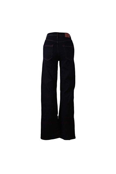 trender Γυναικείο τζιν παντελόνι σε σκούρο μπλε ναυτικό