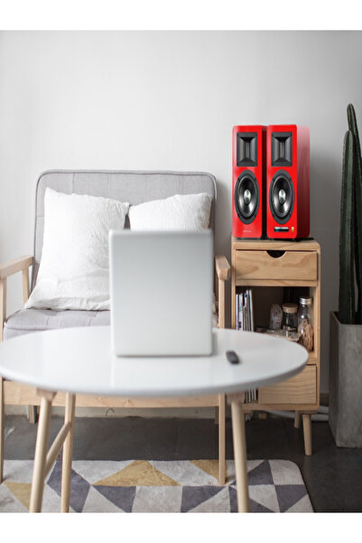 Edifier نظام مكبر الصوت النشط Air Pulse A100، RCA، بلوتوث، USB، مكبر صوت مدمج ومخرج مضخم صوت