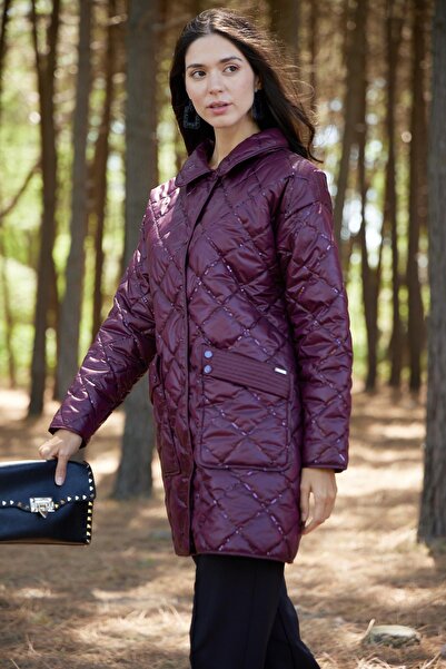 Moodbasic PUL NAKIŞLI KAPİTONE MONT