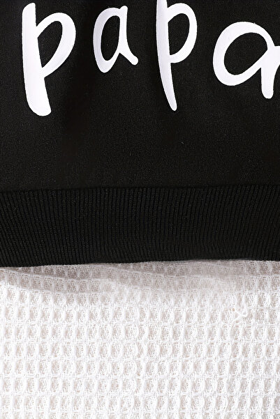 ADABEBEK Premium I Papa Printed Top and Bottom Baby Set 24333