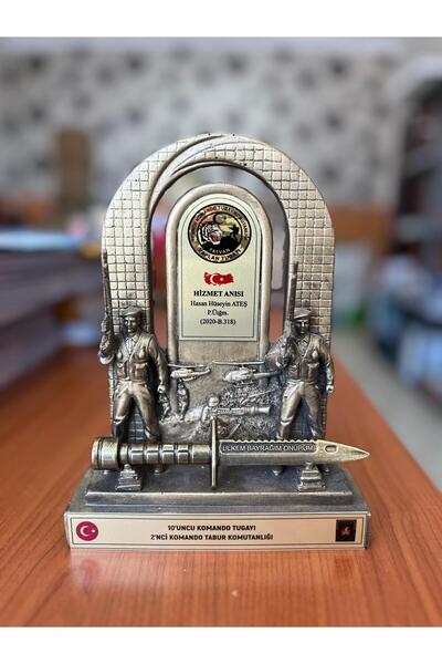 Teknookul Asker Hediyesi İsme Özel Bıçaklı Hizmet Anısı